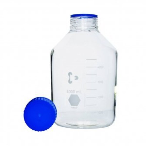 Dwk Life Sciences GLS 80 Media Bottles, 5000ml, 1 ea 249421-5000